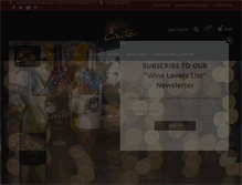 Tablet Screenshot of canteaovinho.com